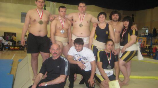 Сумоисты из Артемовска добились успеха на чемпионате Европы