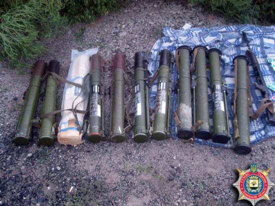 Вблизи Артемовска найден еще один схрон с боеприпасами