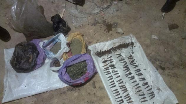 В Светлодарске Бахмутского района изъяты боеприпасы и наркотики